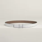 H Torsade belt buckle & Reversible leather strap 24 mm - Image 2